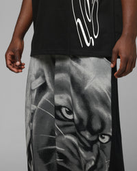 Loiter Airbrush Sweatpants Black