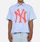 Majestic Athletic New York Yankees Graphic Boxy Shirt White/Blue