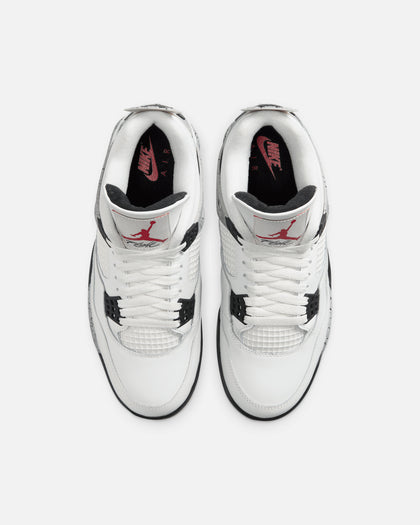 Jordan Air Jordan 4 Retro OG Remastered "White Cement" Summit White/Fire Red/Cement Grey