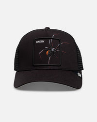 Goorin Bros Over The Line Spider Trucker Snapback Black