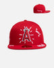 New Era Los Angeles Angels 'MLB Scribble' 59FIFTY Fitted Red