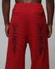 Loiter Blood Born Track Pants Burgandy