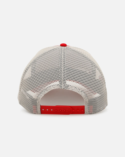 New Era Ohio State Buckeyes 'Hand Signals' 9FORTY A-Frame Trucker Snapback Official Team Colors
