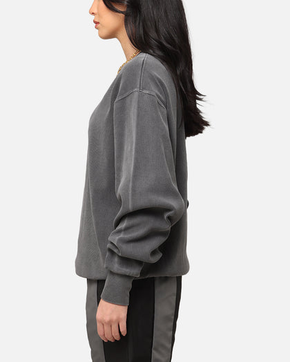 Carre Avenue Ribbed Crewneck Black