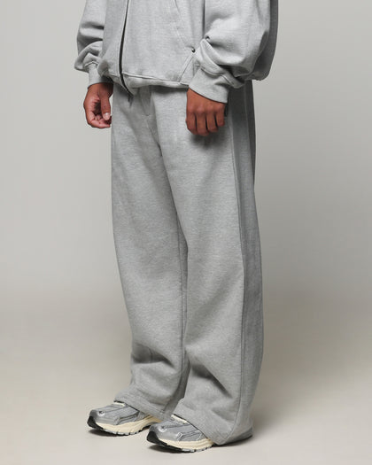 American Thrift Wide Leg Pants Grey Heather
