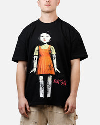 73Studio X Squid Game Young-Hee Heavyweight T-Shirt Black
