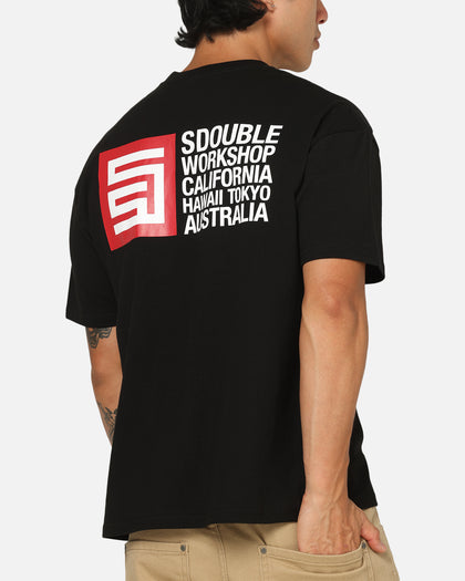 S Double City Cube T-Shirt Black