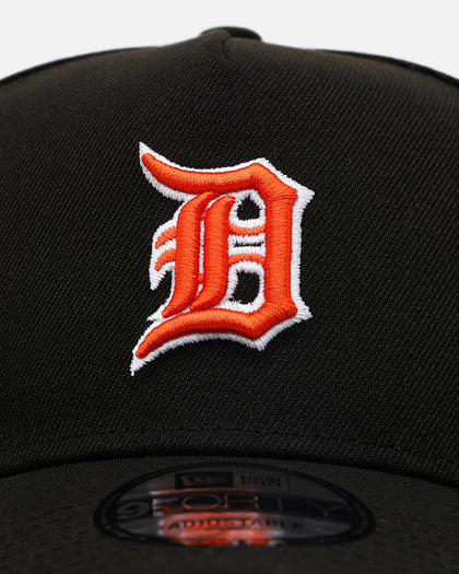 New Era Detroit Tigers 'Black And Team Color' 9FORTY A-Frame Snapback Black/Official Team Color