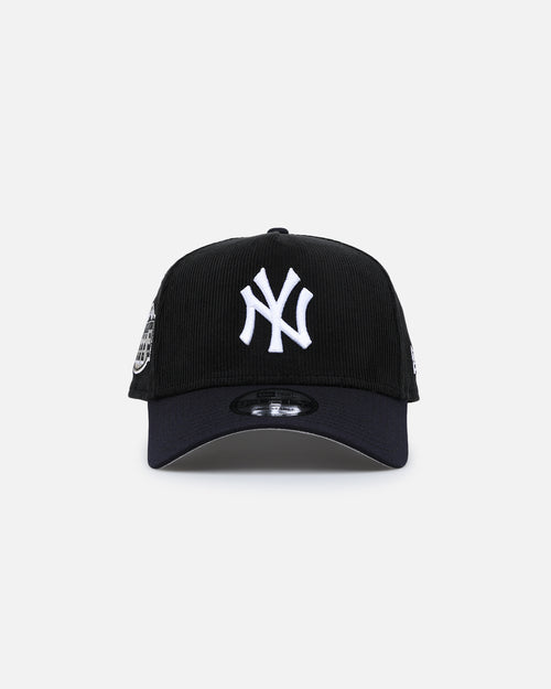New Era New York Yankees '2-Tone Corduroy' 9FORTY A-Frame Snapback Black