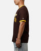 New Era San Diego Padres Throwback V-Neck T-Shirt Brown
