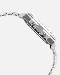 Casio A130WE-3ADF Silver/Green