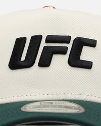 New Era UFC Mex 'Noche UFC' 9FORTY A-Frame Snapback Chrome/Dark Green