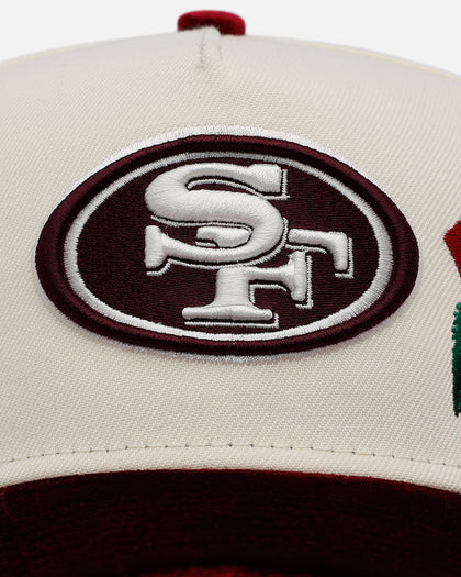New Era San Francisco 49ers 'Velvet Roses' 9FORTY A-Frame Snapback Chrome