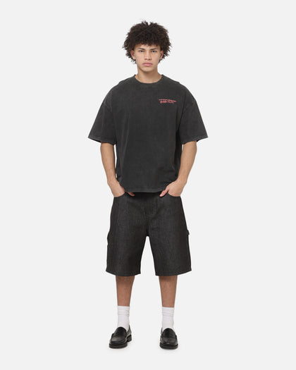 Criminal Damage Londons Calling T-Shirt Washed Grey