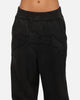 Ed Hardy Fray Track Pants Black