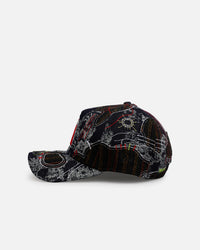 New Era Los Angeles Angels 'Running Stitch' 9FORTY A-Frame Snapback Multi