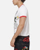 Ed Hardy Love Kills Slowly Ringer T-Shirt White