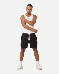 Carre Rosebud Beach Shorts Black