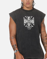 West Coast Choppers Raid Muscle T-Shirt Black