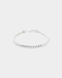 House Of Auric 3.7mm Franco Bracelet Sterling Silver