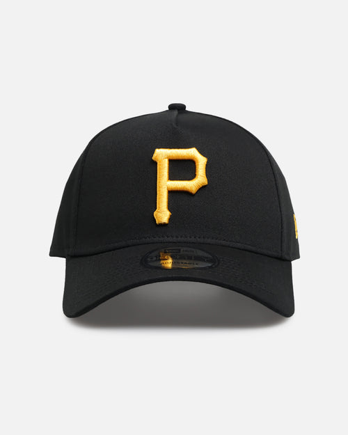 New Era Pittsburgh Pirates 'Team Logo' 9FORTY A-Frame Snapback Black/OTC
