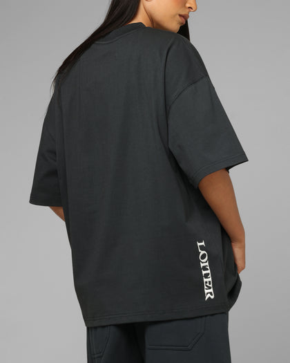 Loiter Hybrid Premium T-Shirt Charcoal