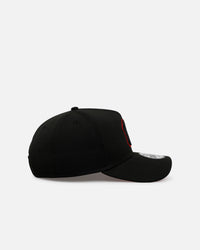 New Era New York Yankees 'Easy Black And Scarlet' 9FORTY A-Frame Snapback Black/Scarlet