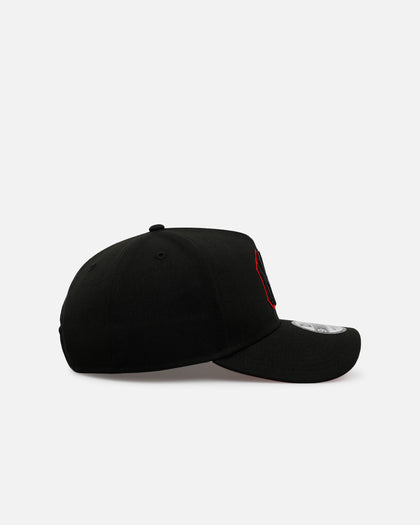 New Era New York Yankees 'Easy Black And Scarlet' 9FORTY A-Frame Snapback Black/Scarlet
