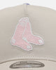 New Era Boston Red Sox 'Pastel 2.0' 9FORTY A-Frame Snapback Stone