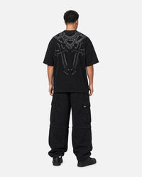 Saint Morta Renaissance Boxy T-Shirt Washed Black