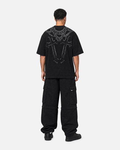 Saint Morta Renaissance Boxy T-Shirt Washed Black