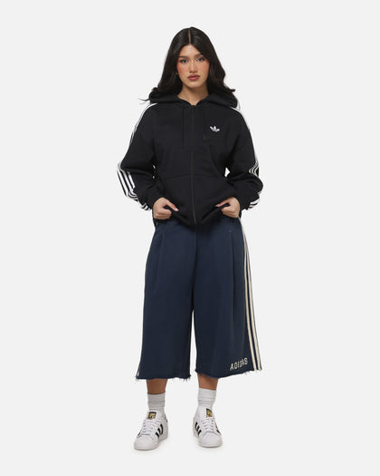 Adidas Baggy Full Zip Hoodie Black