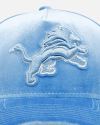New Era Detroit Lions 'Sky Velvet' 9FORTY A-Frame Snapback Sky Blue