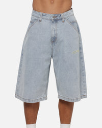 Ed Hardy Serpent Jorts Light Wash