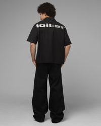 Loiter Rodeo Button Up Shirt Black