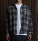 American Thrift Utility Flannel Shirt Blue