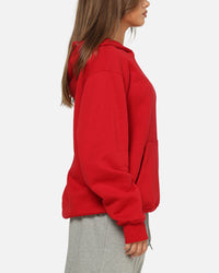 Jordan Jumpman Fleece Pullover Hoodie Gym Red/White