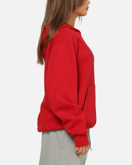Jordan Jumpman Fleece Pullover Hoodie Gym Red/White