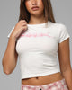Loiter Women's Global Baby T-Shirt White