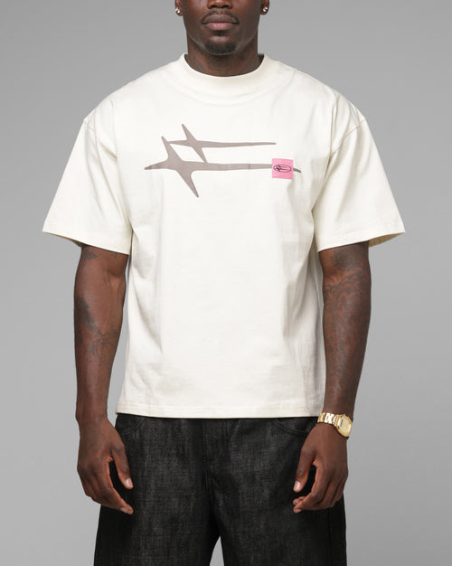 Loiter Hybrid Premium T-Shirt Beige