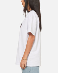 Carre Plaid Oval T-Shirt White