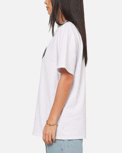 Carre Plaid Oval T-Shirt White