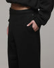 American Thrift Women's Cuffed Trackpants Black