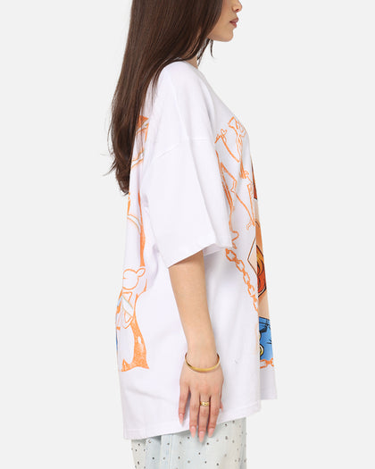73Studio X One Piece Nami Vintage T-Shirt White
