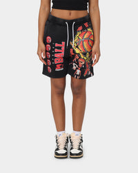 Starter Slamming Track Shorts Washed Black