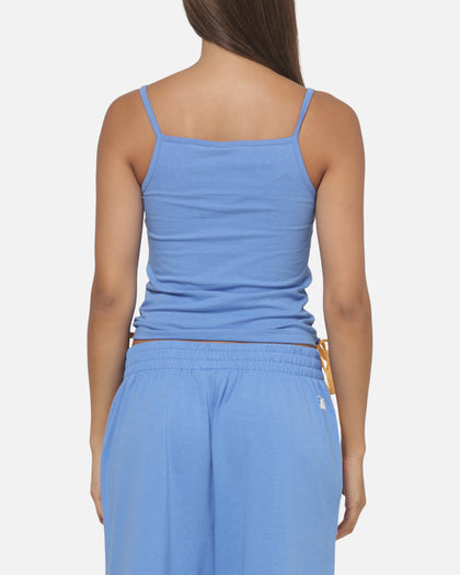 Majestic Athletic Women's New York Yankees Rouched Tank Marina Blue