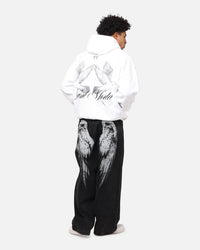 Saint Morta Doves Boxy Hoodie White