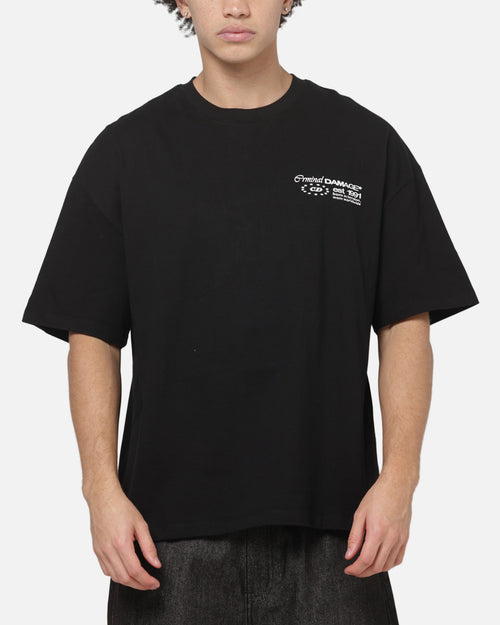 Criminal Damage Antique Rug T-Shirt Black