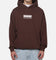 Carre Box Check Hoodie Chocolate