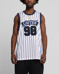 Loiter Midway Jersey White/Blue